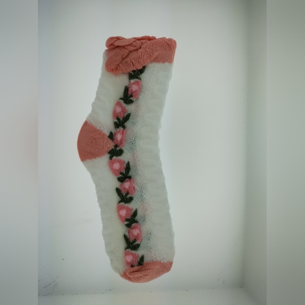 🖼️💙Floral Socks NWOT